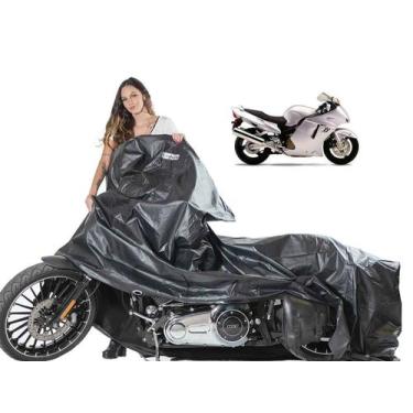 Imagem de Capa Cobrir Moto Anti-chama Cbr 1100 Xx Super Black Bird - Kahawai Cap