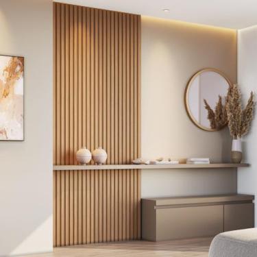 Imagem de Kit 2 Placas de Painel Ripado Milão 2,50cm X 1,16cm X 3,3mm (rende 2,9