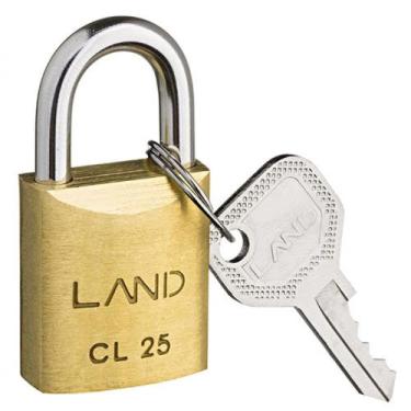 Imagem de Cadeado land de latao-25mm