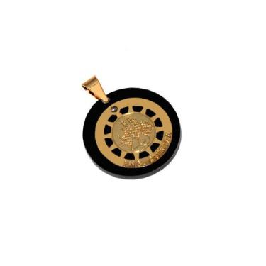 Imagem de Pingente Profissão Curso Engenharia Química Folheado 18k - Milena Folh