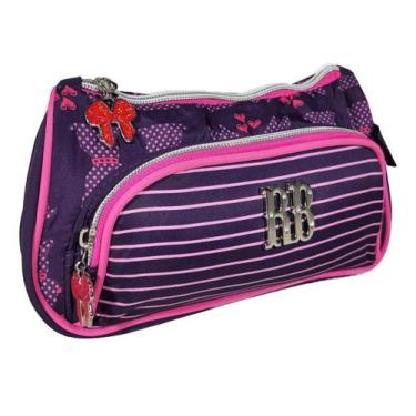 Imagem de Estojo Rebecca Bonbon Necessaire Duplo RB5239 - Clio, Roxo