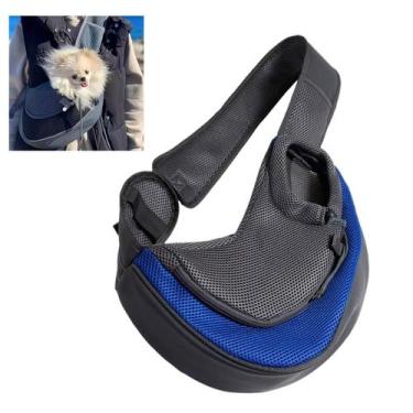 Imagem de Bolsa Canguru Cachorro Gato Cao Pet Mochila Carregador Pequeno Porte C
