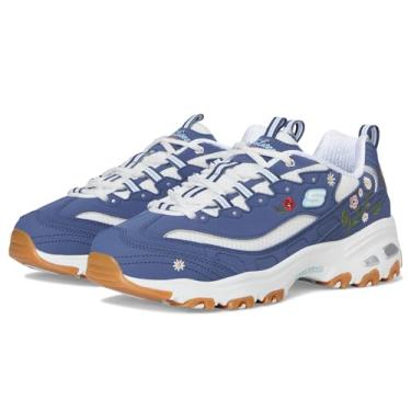 Imagem de Skechers D'Lites-Spring Bloom Tênis feminino, Azul marino, 38