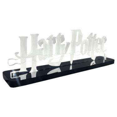 Imagem de Luminária Geek Harry Potter - Base Acrílico Preto, Iluminação LED - MK