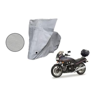 Imagem de Capa Protetora Moto Honda CBX 750 Com Baú Cinza - Kahawai, cinza