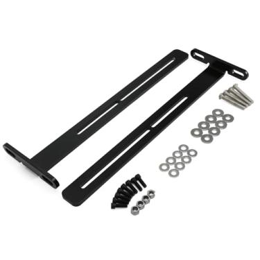 Imagem de FQRANBO Suporte em T para barra de alto-falante de carrinho de golfe compatível com SE18, SE26, SEB26, SEDS32 Barras de som, barras de som ajustáveis no teto do carro de golfe, suporte de montagem no