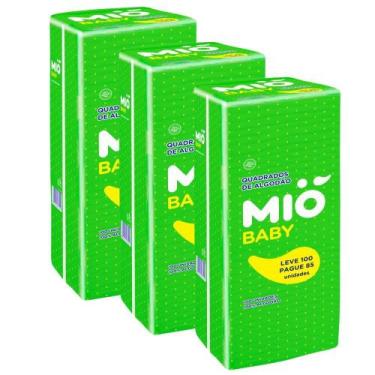 Imagem de Kit 6 Lenço Umedecido Mió Baby Sem Fragrância com 96 Unidades