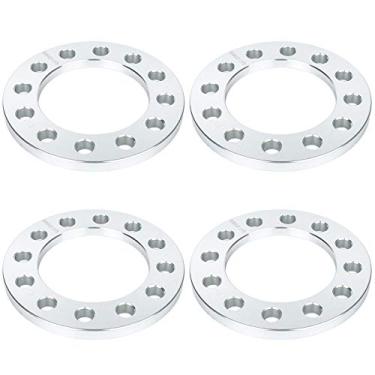 Imagem de IRONTEK Espaçadores de roda de 1/5.1 cm (12 mm) de espessura 6 x 139,7 mm furo do cubo 108 mm para Chevrolet Silverado Avalanche Suburban Tahoe para GMC Sierra Savana Yukon K1500 C2500 para Cadillac
