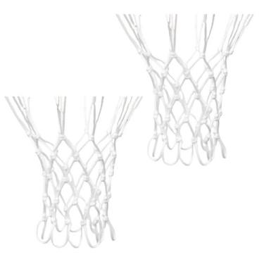Imagem de Par Rede Basquete Aro Tamanho Oficial Profissional Chuá 4mm - Bisbel