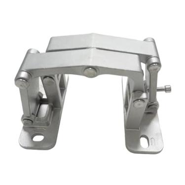 Imagem de Fenteer Dobradiça de porta de pedra invisível, versátil, carga máxima de 240-300 kg, acessórios para portas grossas