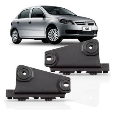 Imagem de Par Guia Suporte Parachoque Gol Saveiro Voyage G5