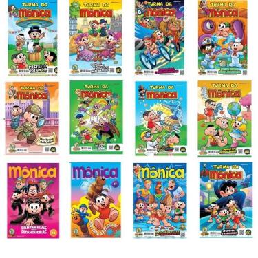 Imagem de 12 Revistinha em quadrinhos da Turma da Monia - Gibis - HQ - PANINI BR