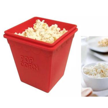 Imagem de Pipoqueira Para Micro-Ondas Com Tampa Em Silicone Mimo Style