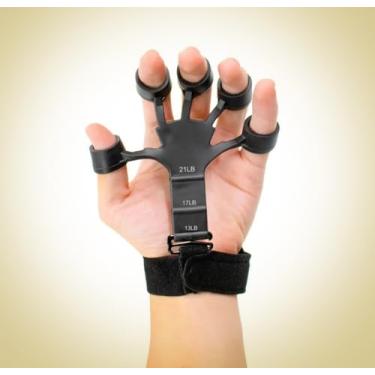 Imagem de Exercitador de Dedos e Mãos - Fortalecedor em Silicone para Reabilitação, Treinamento de Força e Flexibilidade