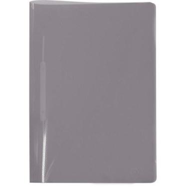 Imagem de Pasta Grampo Trilho Plastica Oficio Fume PCT.C/10 - DAC