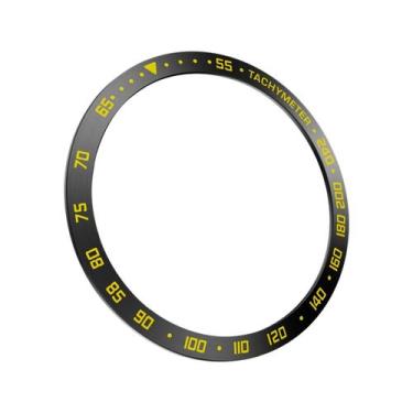 Imagem de Anel de relógio de metal compatível para Samsung Galaxy Watch4 44 mm, 