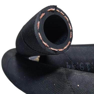 Imagem de 15 Metros de Mangueira Hidráulica R6 1/2 com Trança Têxtil Borrachas L