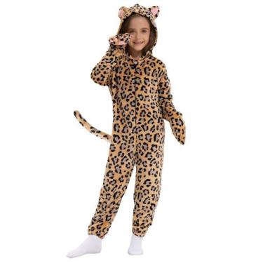 Imagem de Fantasia Corespe Cheetah Jaguar para crianças de Halloween de 9 a 10 a