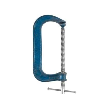 Imagem de Grampo Tipo "C'" Para Marceneiro 3 Polegadas 7UX 75MM Ideal Para Fixação De Madeiras E Peças