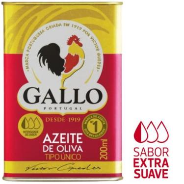 Imagem de Azeite Oliva Tipo Unico Lata Gallo 200ml