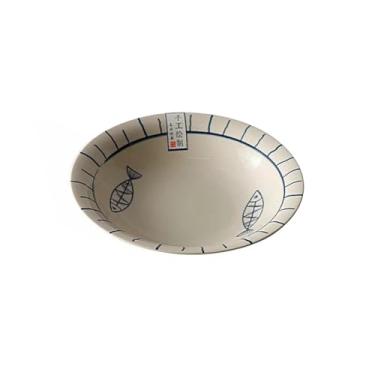 Imagem de Conjunto criativo de utensílios de mesa japoneses para casa, arroz, macarrão lamiano, tigela retrô - prato de arroz de 20 cm