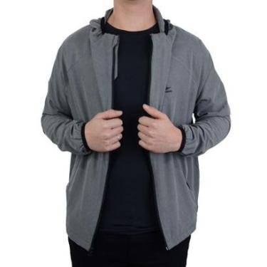 Imagem de Jaqueta Masculina Nicoboco Corta Vento Heather Cinza - 55416-Masculino