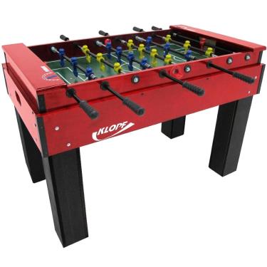 Imagem de Mesa de Totó Madeira Maciça e Varões Embutidos Klopf 1051-Unissex