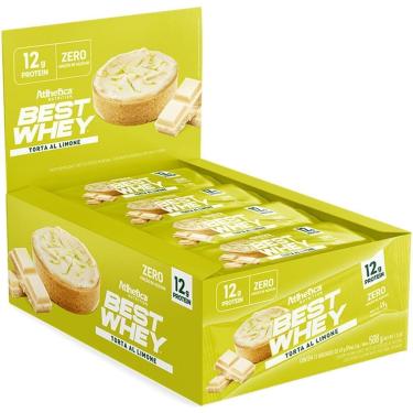 Imagem de Barra Proteica Best Whey - 12 Barras 49g Torta Al Limone - Atlhetica Nutrition-Unissex