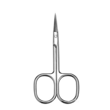 Imagem de Tesoura de cutícula de precisão – lâminas de aço inoxidável para cuidados com a pele – cabo ergonômico para aderência confortável – ideal para aparar cutículas