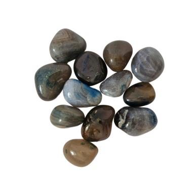 Imagem de Pedra Ágata Verde 2 a 4 cm Rolada 250g Natural