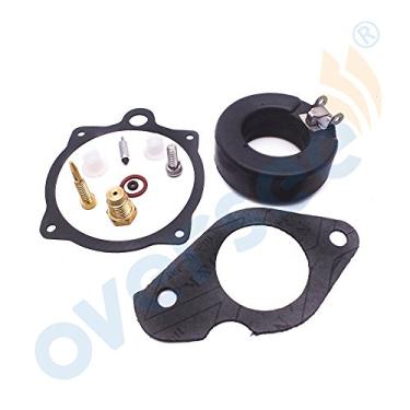 Imagem de OVERSEE 689-W0093-00 Kit de reparo de carburador externo para motores de popa Yamaha 25HP 30HP peças de reposição de carburador de motor de barco 689-W0093-02-00