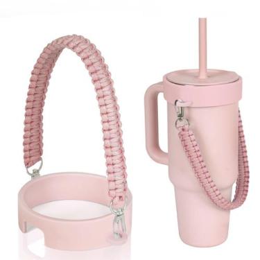 Imagem de Alça de garrafa de água Greant for Hydro Flask 32 onças 40 onças rosa