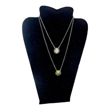 Imagem de Escapulário religioso inox santo medalha São Bento Vazado - ASA