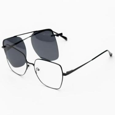 Imagem de Óculos Clipon Sol Armação Feminina Grau Metal 2 em 1 - Bianca / Óculos Sunrise-Feminino