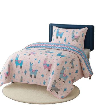 Imagem de Kit Cobre Leito Colcha Bouti Solteiro Infantil 2 Peças - Ilhama - 100% Poliéster