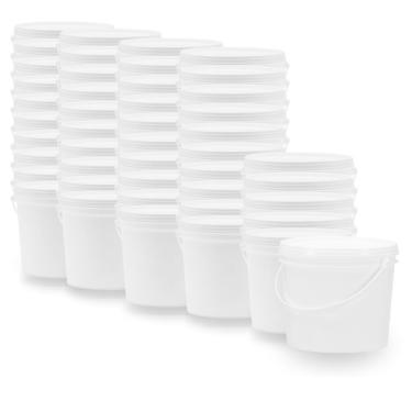 Imagem de Balde 1.8 Litros Branco Para Cervejeiro 25 Pçs