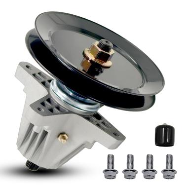 Imagem de BZJUNQI 618-09260 Conjunto de eixo de deck de cortador de grama de 106 cm compatível com Cub Cadet ZT1-42 ZTS1-42 MTD Craftsman Z5200 Troy Bilt Mustang Z42 42 polegadas Decks Zero Turn Mower