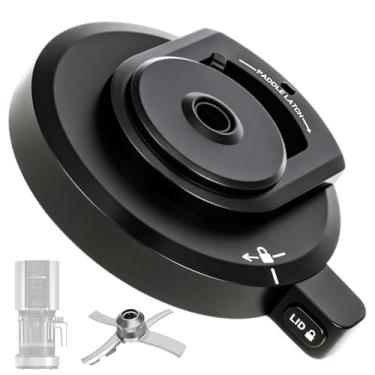 Imagem de NC301 Peças de reposição para tampa de creami, tampa externa compatível com a máquina de sorvete Ninja, acessórios reutilizáveis de creme compatíveis com a série NC299AMZ/NC301/NC300, para tampa de