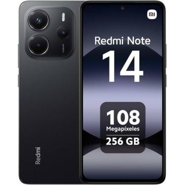 Imagem de Note 14 Midnight Black Versão Global 128GB 6GB RAM - Xiaomi