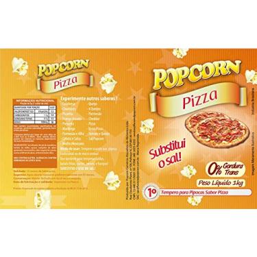Imagem de Tempero Para Pipoca Popcorn Pizza 1Kg