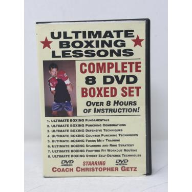 Imagem de "Ultimate Boxing Lessons" COMPLETE 8 DVD BOXED SET, Starring Boxing Coach Christopher Getz