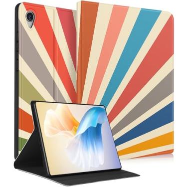 Imagem de LISEVO Capa para Lenovo Tab M8 3ª geração 20.3 cm 2022 TB-8506F, para Lenovo Tab M8 HD TB-8505f/ Tab M8 FHD 2019/Smart Tab M8/Tab M8 HD LTE 2021 Auto Week/Sleep Cover Design para mulheres, homens e