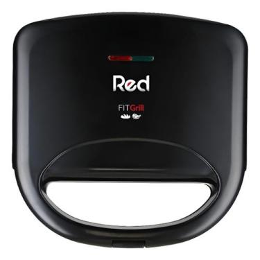 Imagem de Sanduicheira E Grill Red Fit Grill Sa101 2 Em 1 750w 127v Preto - Red 