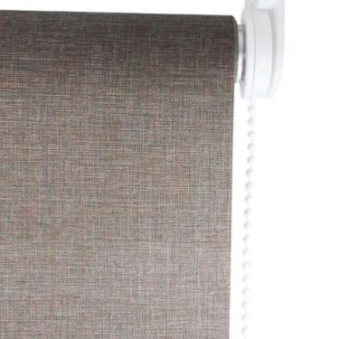 Imagem de Persiana Rolo Translúcida Breeze Marrom 140 L X 160 A Cm - Top Flex
