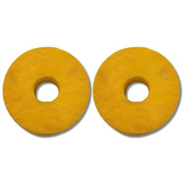 Imagem de Kit 2 Feltro Amarelo Estante Prato Bateria Liverpool