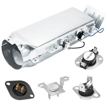 Imagem de Elemento de aquecimento da secadora DC97-14486A para Samsung DV42H5000EW/A3 DVE45R6100C/A3 DV431AEP/XAA DVE50M7450W/A3 DVE45N5300V/A3 DV210AEW/XAA DV48H74000V/A3 EW/A2 DV50F9A7EVW/A2 por