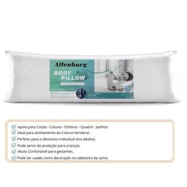 Imagem de Travesseiro Corpo Body Pillow Microfibra Altenburg - Para Dormir de La
