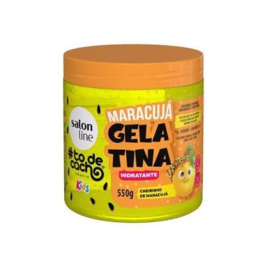 Imagem de Gelatina Todecacho Kids Maracujá Hidratante Salon Line 550G