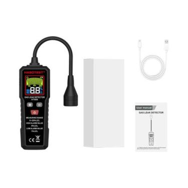 Imagem de Detector De Vazamento De Gás Natural HABOTEST HT608 Alarme Sonoro Loca