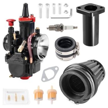 Imagem de CMIYETO PWK28 Carburador PWK de 28 mm para motor 75cc-125cc carburador de motocicleta de alto desempenho universal para motor 2T 4T CT200 BT200 MB200 Mini bicicleta KT196 Dirt Bike Motocross Scooter